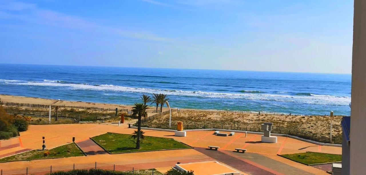 Soleil Levant 2 - En Bord De Mer - Superbe Appartement Cosy - Acces Direct Plage - Proche Commerces Et Animations Ле Баркарес Экстерьер фото